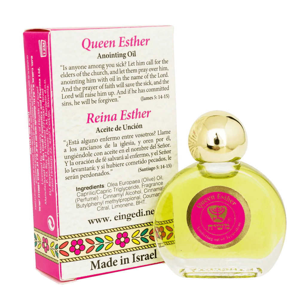Aceite de Unción Reina Ester - Tienda Bacari