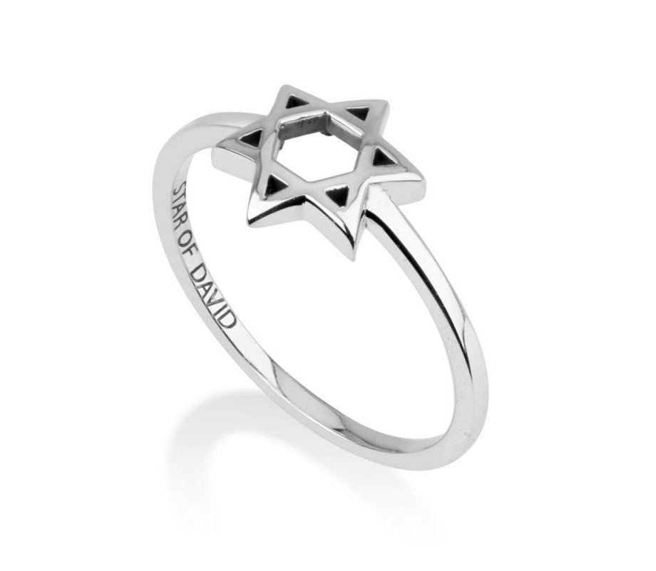 Anillo - Estrella de David - Tienda Bacari