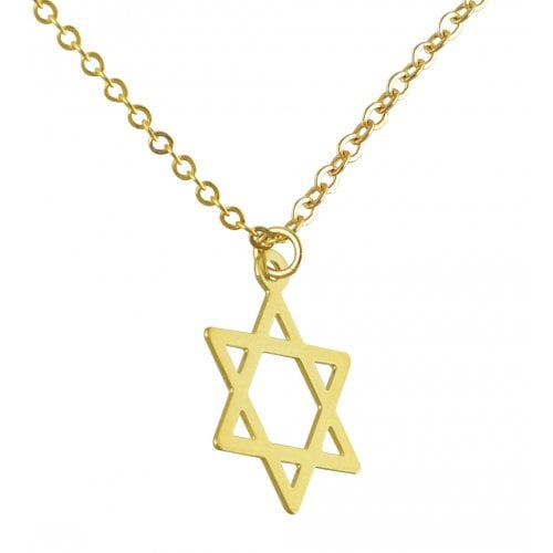Colgante - Estrella de David en Oro - Tienda Bacari