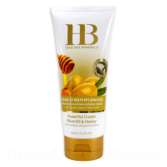 Crema Corporal del Mar Muerto (Oliva y Miel) - Tienda Bacari