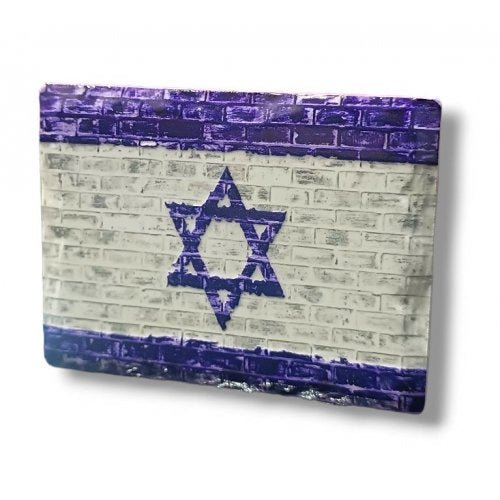 Imán Bandera de Israel (cerámico) - Tienda Bacari