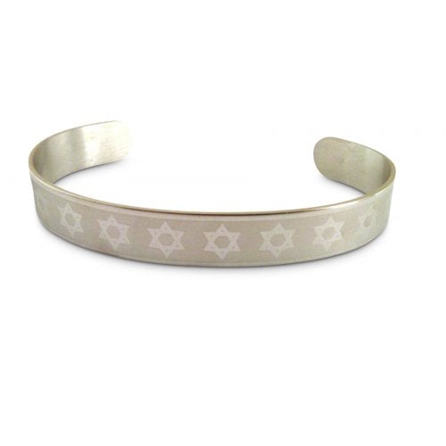 Pulsera - Estrella de David (Acero Inoxidable) - Tienda Bacari
