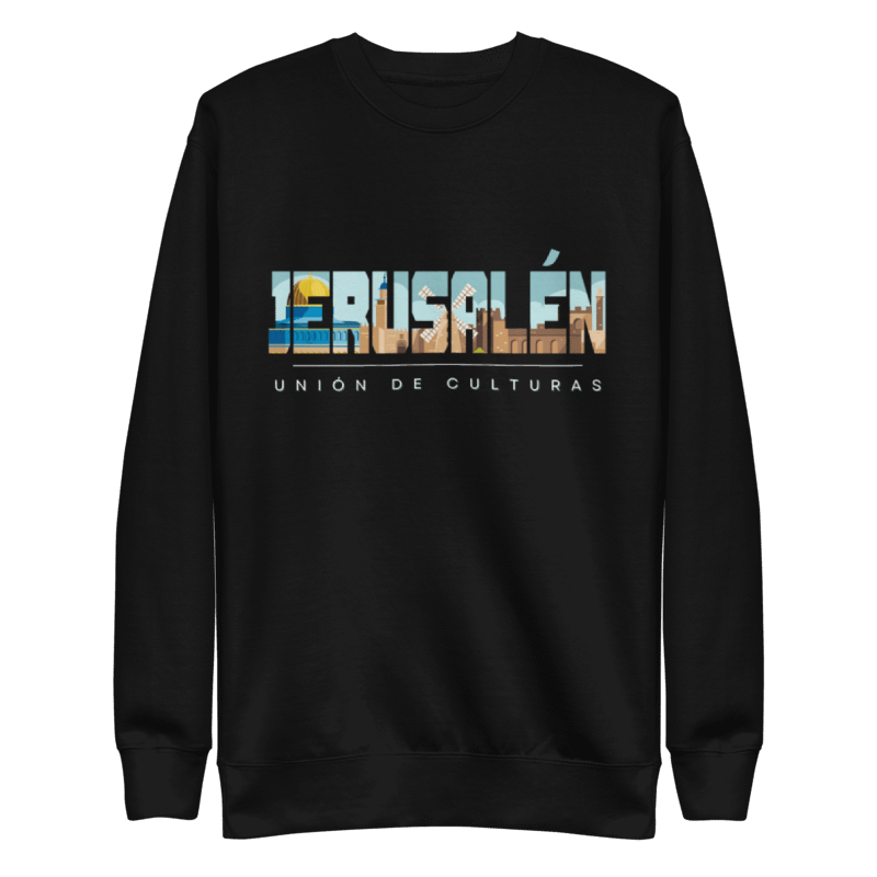Sudadera Jerusalén - ‘Unión de Culturas' - Tienda Bacari