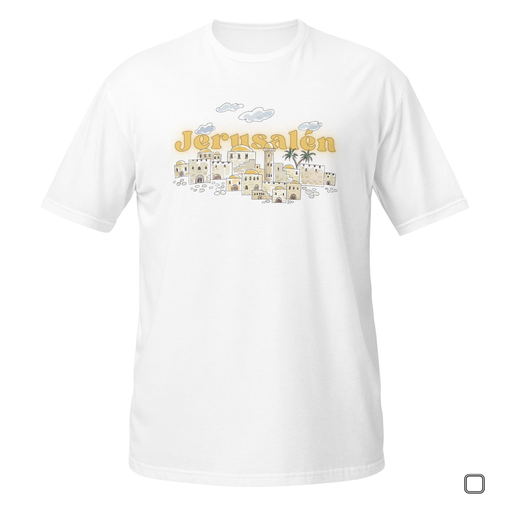 T-shirt Ciudad sagrada de Jerusalén - Tienda Bacari