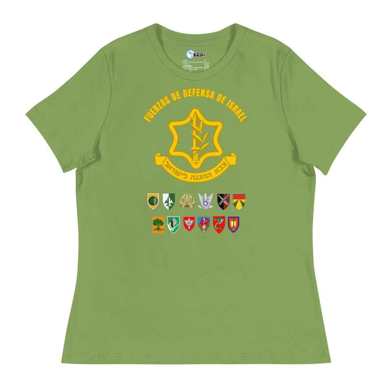 T-shirt Fuerzas de Defensa de Israel - Unidades - Tienda Bacari