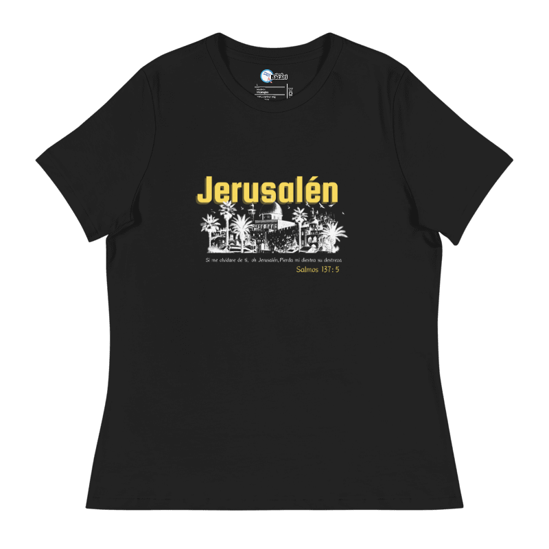 T-shirt 'Jerusalén en el Corazón' - Tienda Bacari