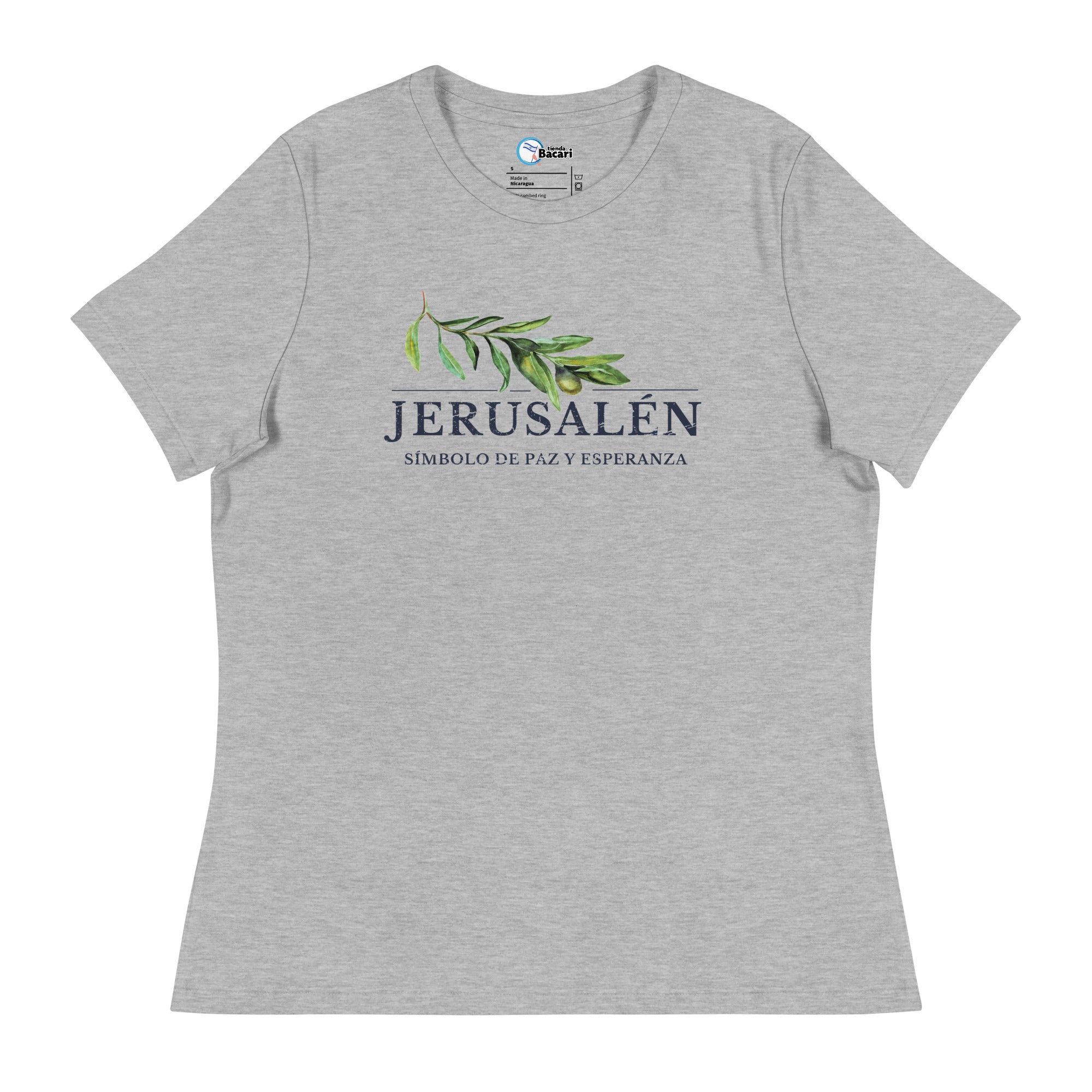 T-shirt Olivas de Jerusalén - Tienda Bacari