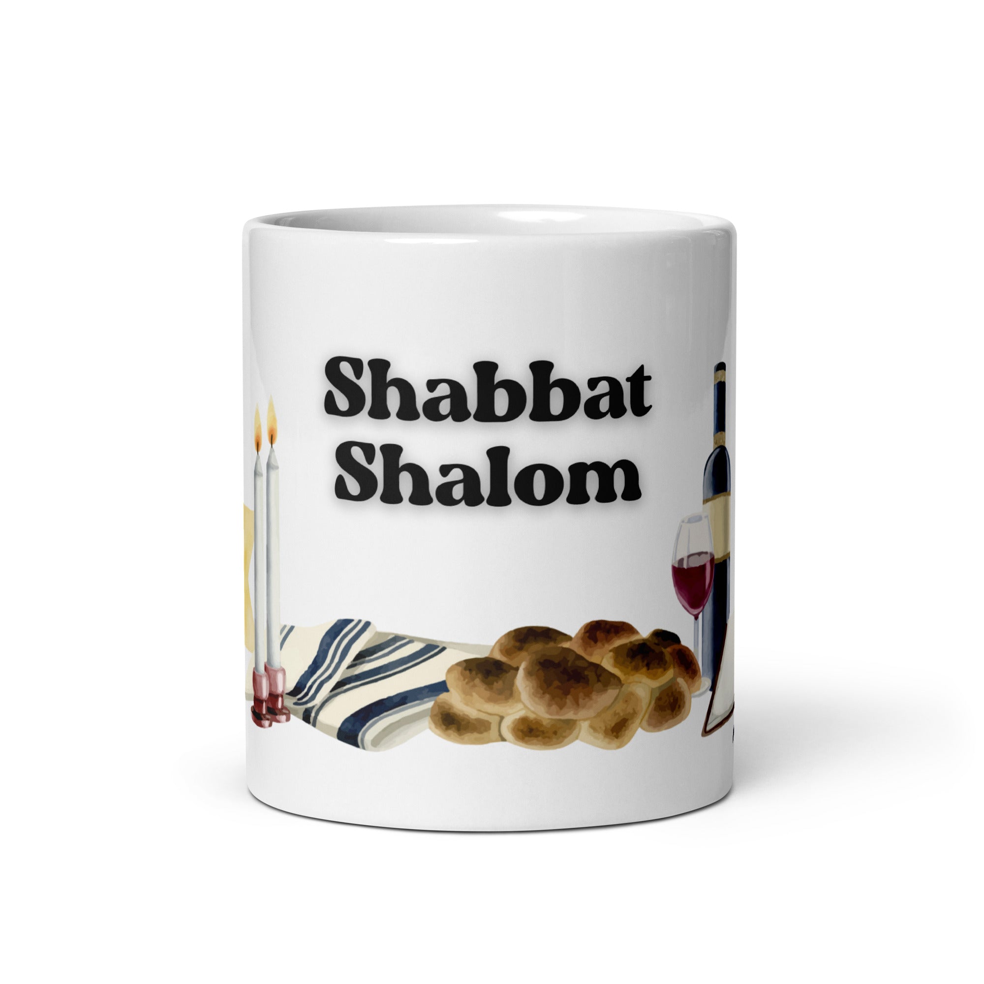 Taza Israel #Shabbat - Shalom - Tienda Bacari