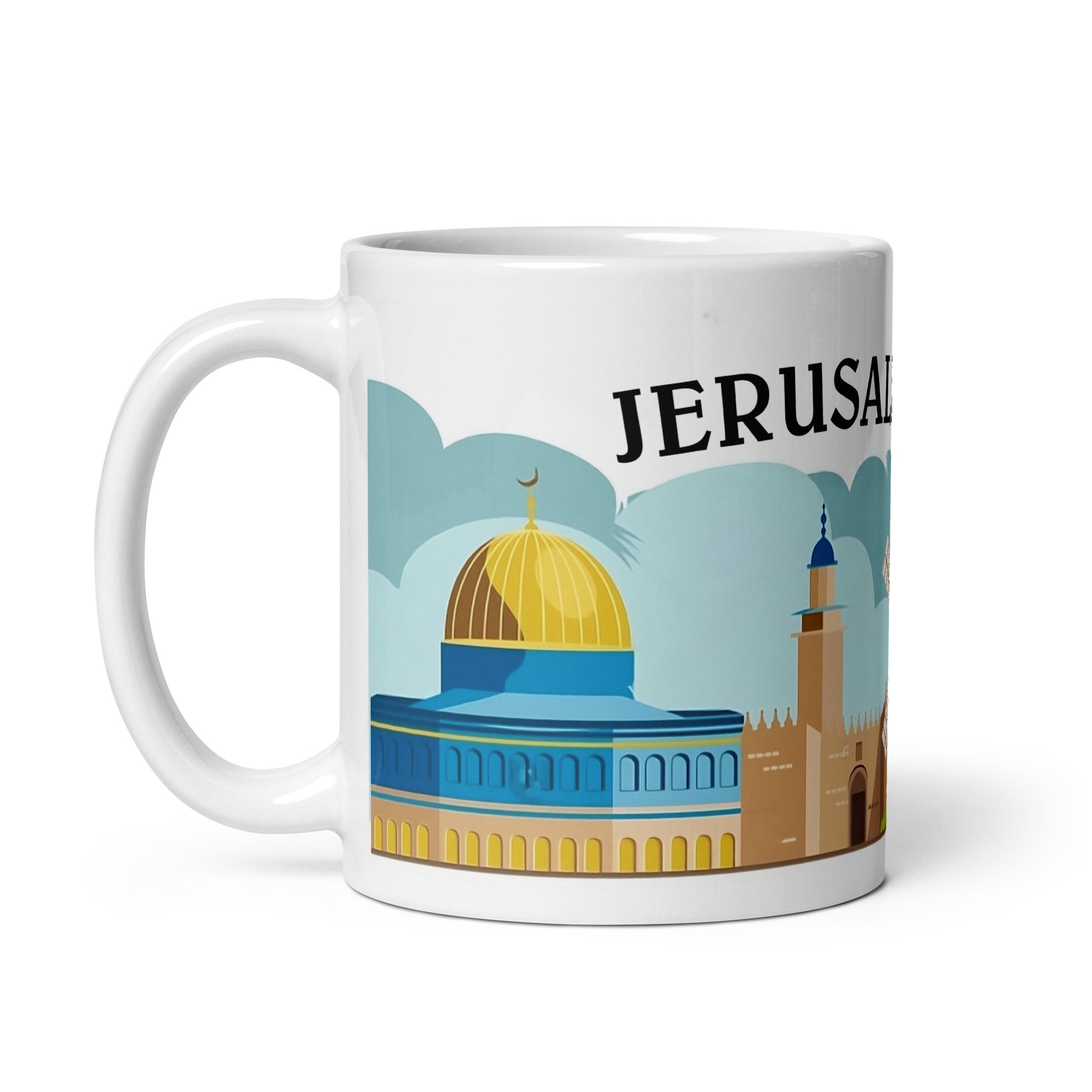 Taza Jerusalén #Colorida - Tienda Bacari