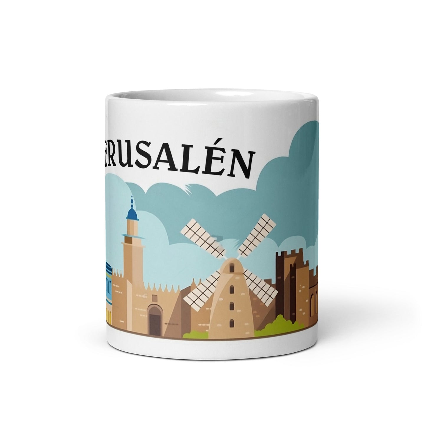 Taza Jerusalén #Colorida - Tienda Bacari