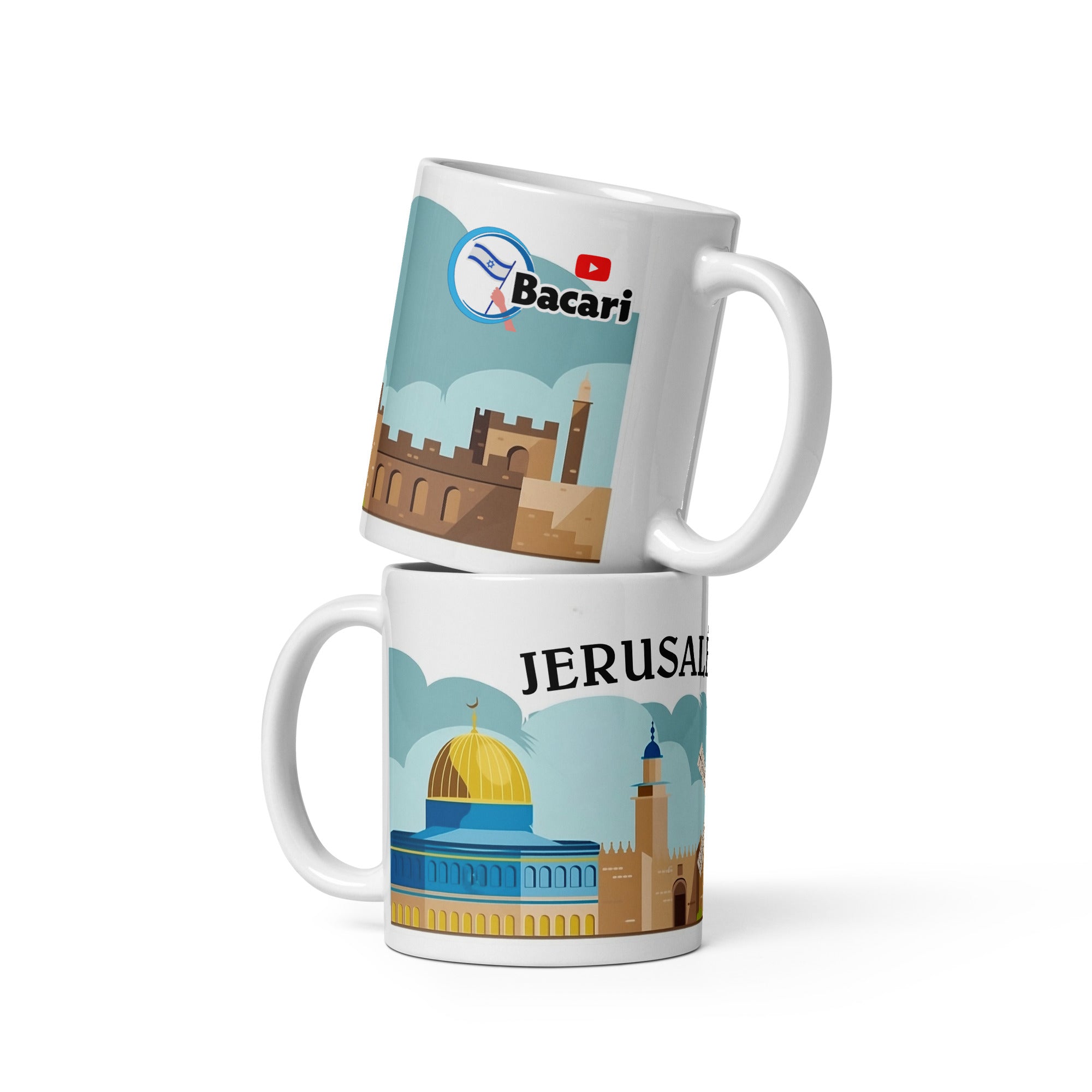 Taza Jerusalén #Colorida - Tienda Bacari