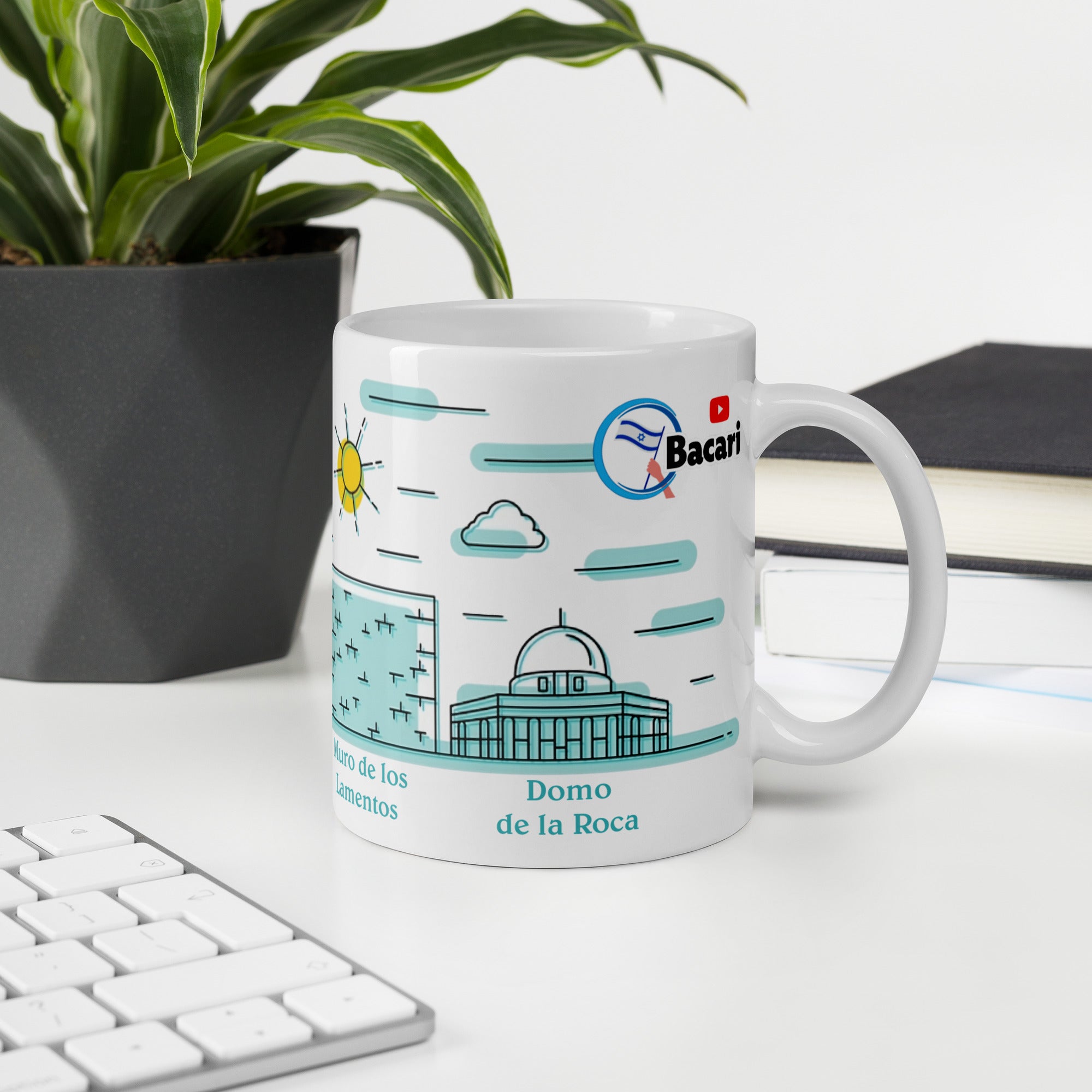 Taza Jerusalén #Sitios - Sagrados - Tienda Bacari