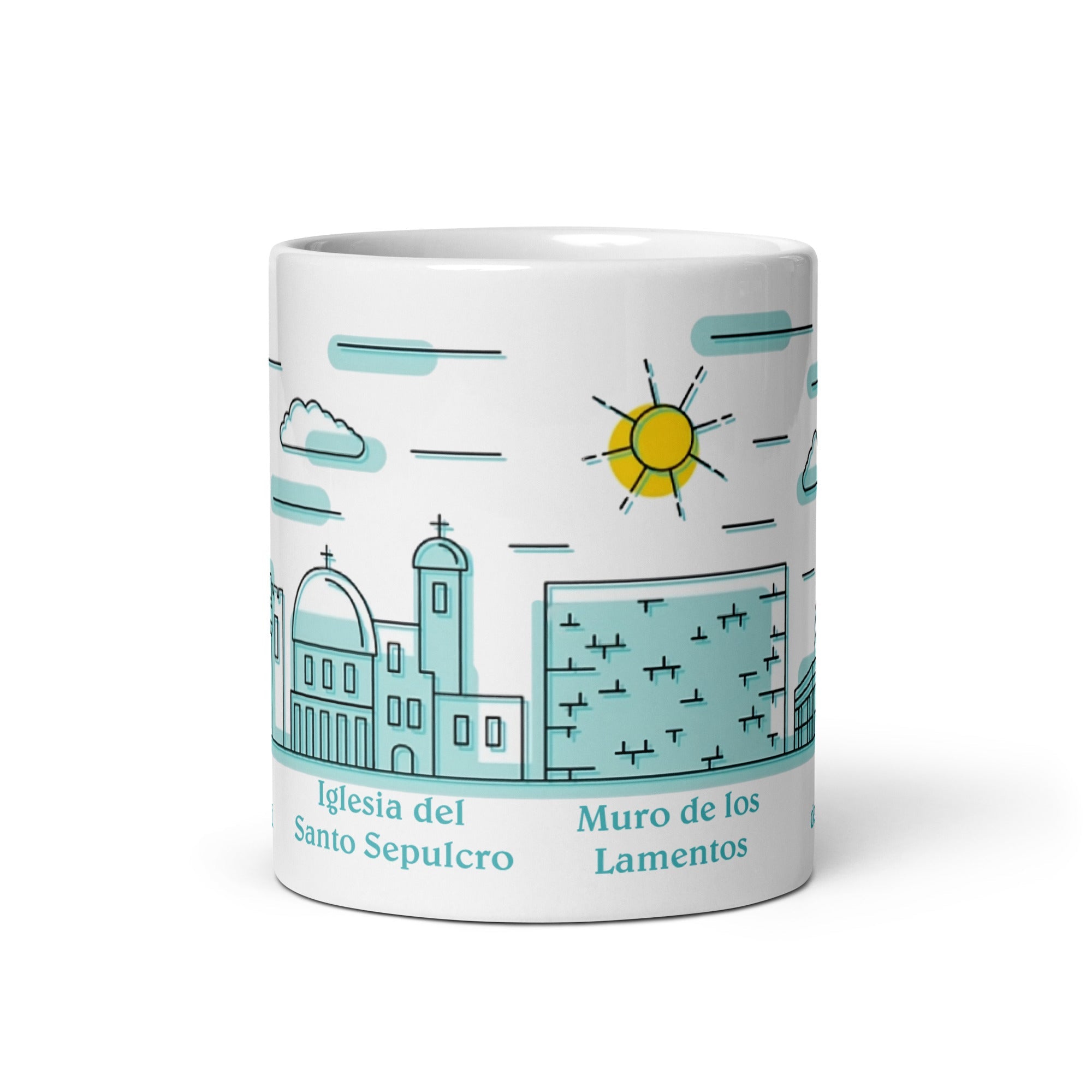 Taza Jerusalén #Sitios - Sagrados - Tienda Bacari