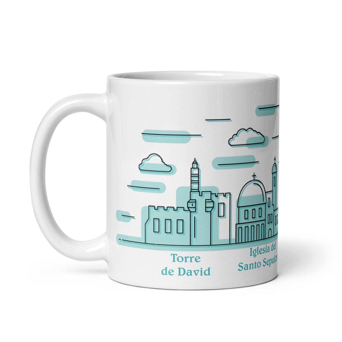 Taza Jerusalén #Sitios - Sagrados - Tienda Bacari