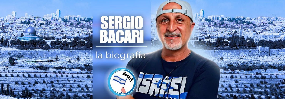 Sergio Bacari (suelto en Israel) - La biografía - Tienda Bacari