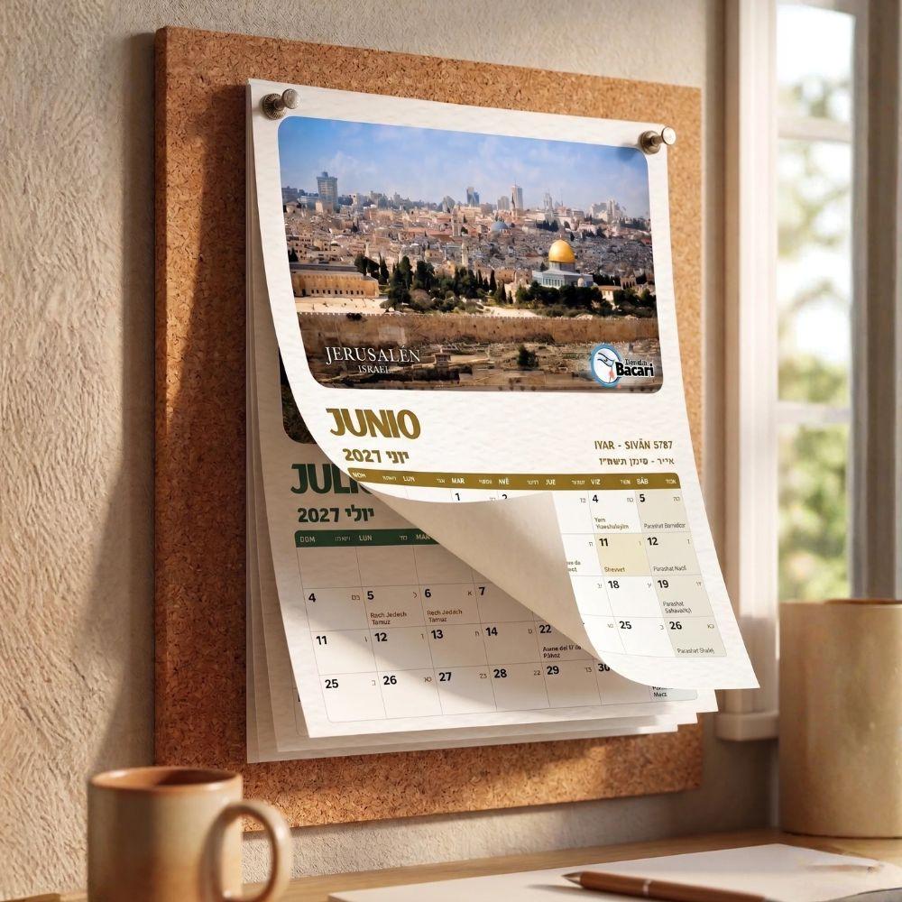 Calendario hebreo y español (PDF)