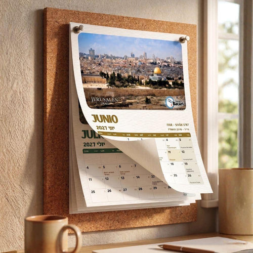 Calendario hebreo y español (PDF)