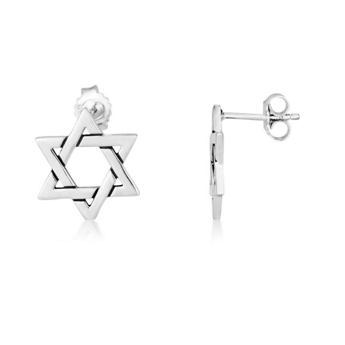 Earrings - Classic Magen David