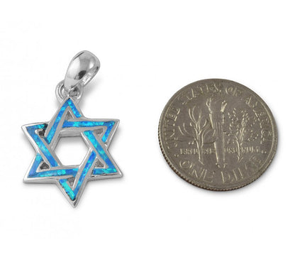 Pendant - Magen David (Opal)