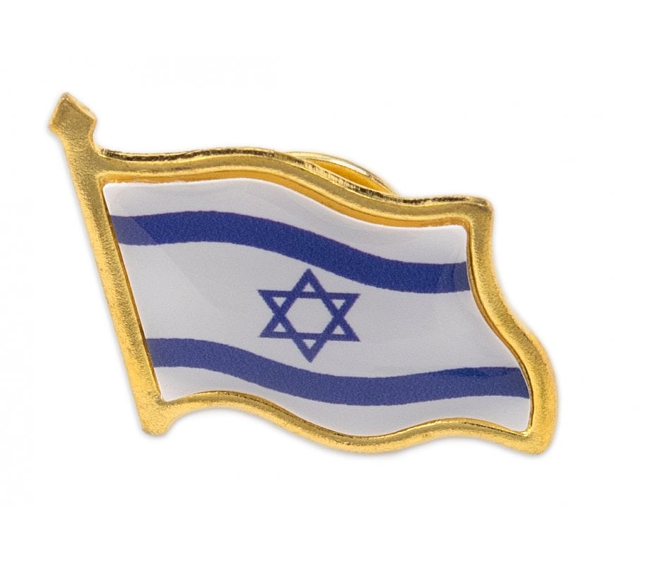 Israel Flag Pin 