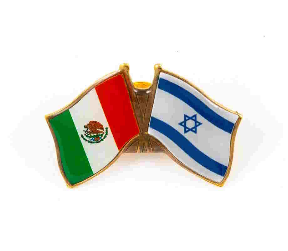 Israel-Mexico Pin 