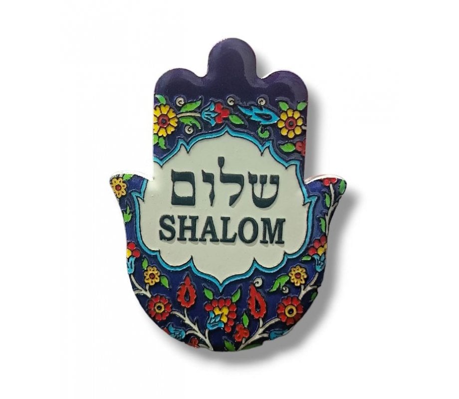 Imán Shalom (cerámico)