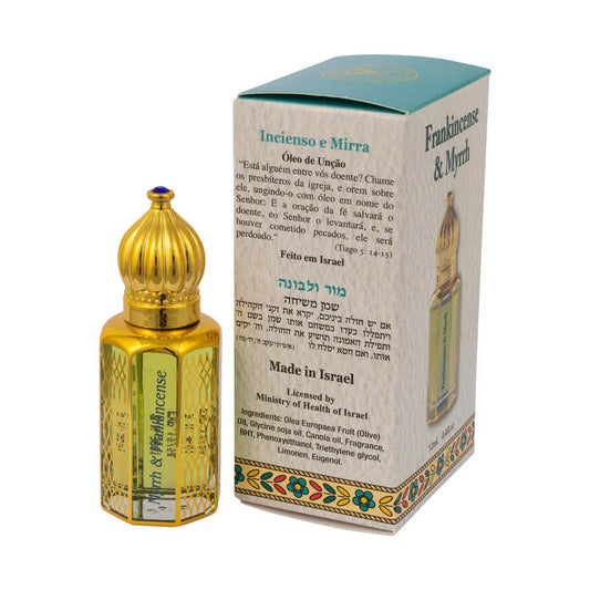 Aceite de Unción con Botella Oriental - Tienda Bacari