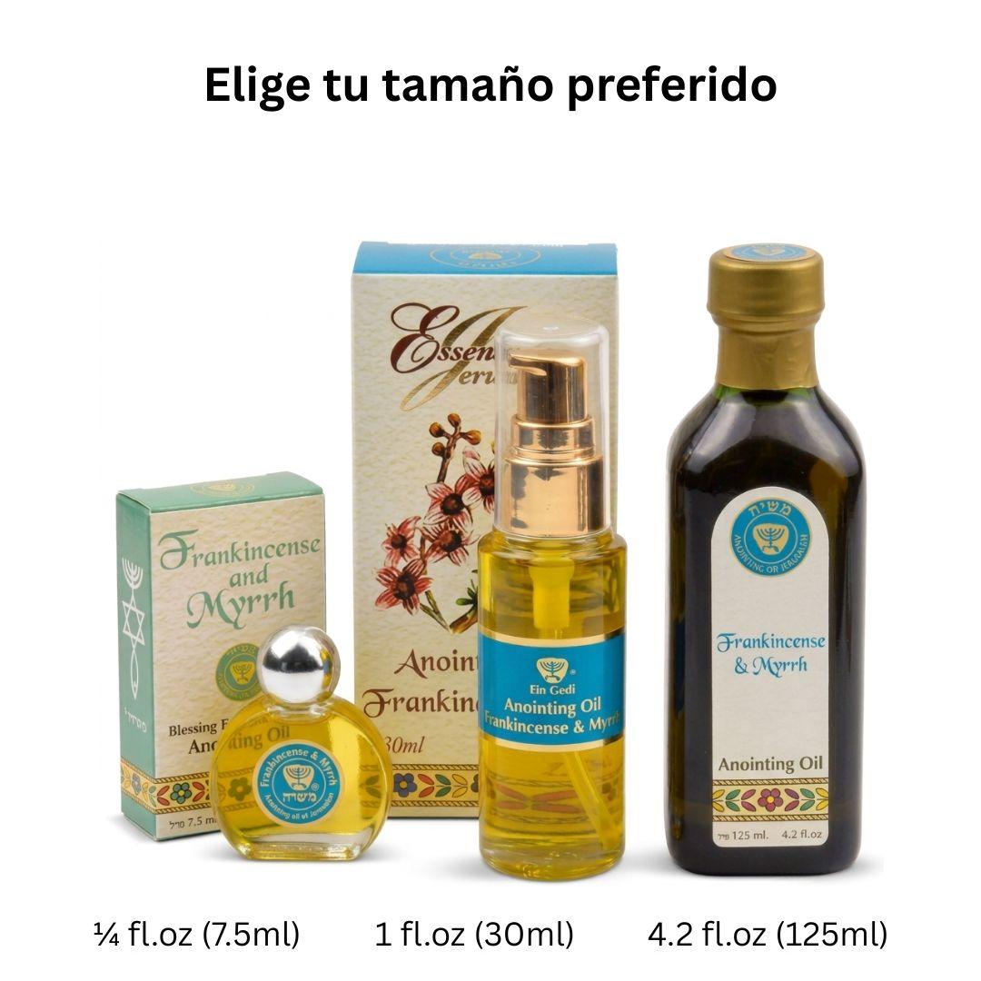 Aceite de Unción Incienso (Frankincense) y Mirra - Tienda Bacari