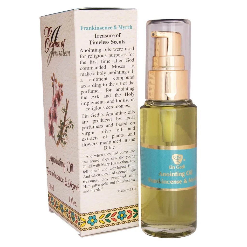 Aceite de Unción Incienso (Frankincense) y Mirra - Tienda Bacari
