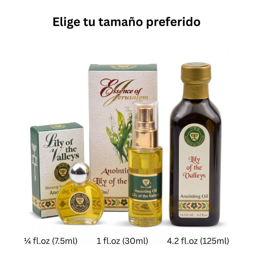 Aceite de Unción Lirio de los Valles - Tienda Bacari