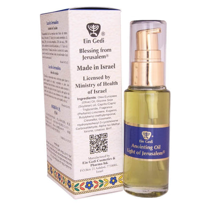 Aceite de Unción - Luz de Jerusalén - Tienda Bacari