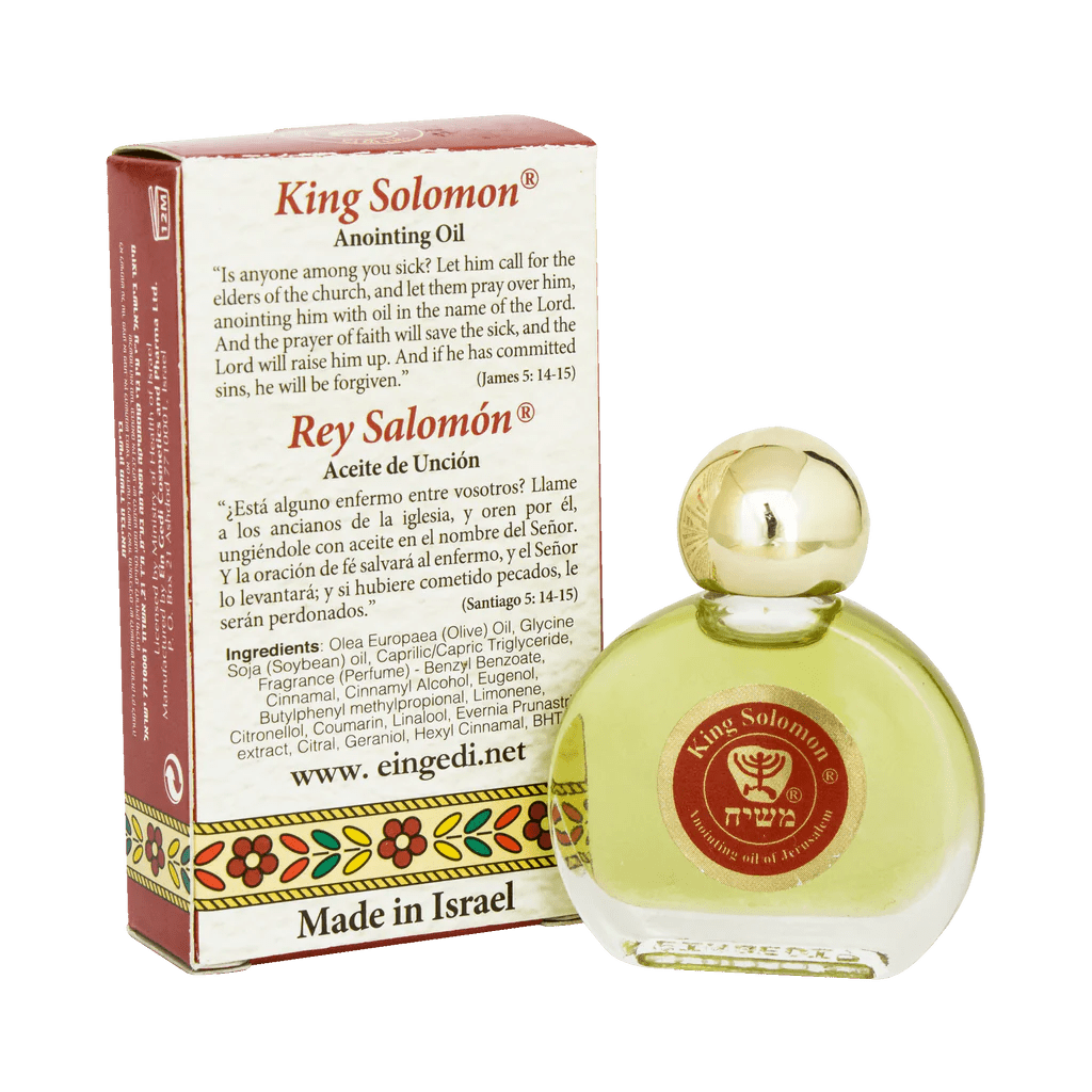 Aceite de Unción Rey Salomón - Tienda Bacari