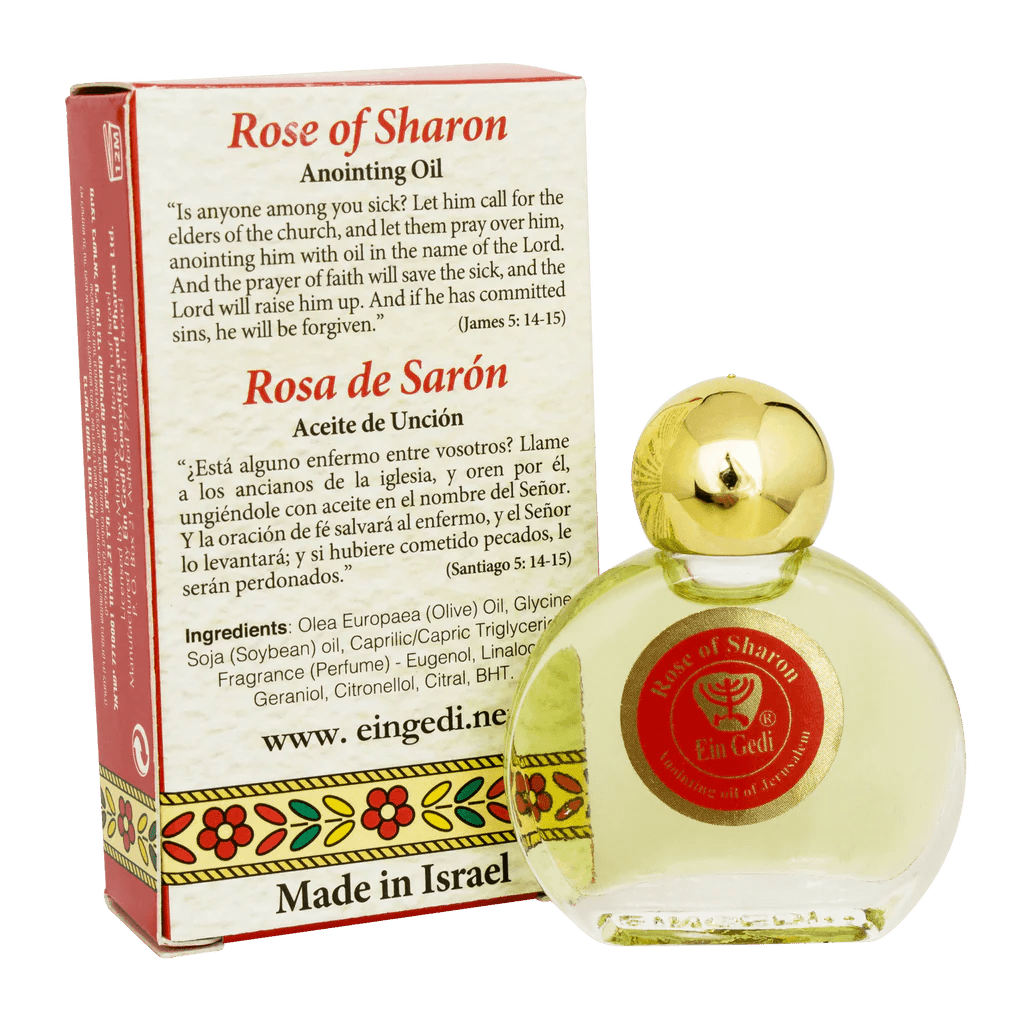 Aceite de Unción Rosa de Sharon - Tienda Bacari