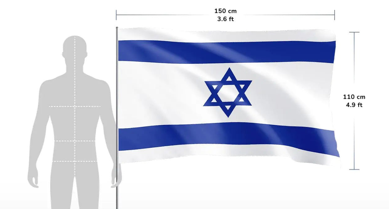 Bandera de Israel - Tienda Bacari