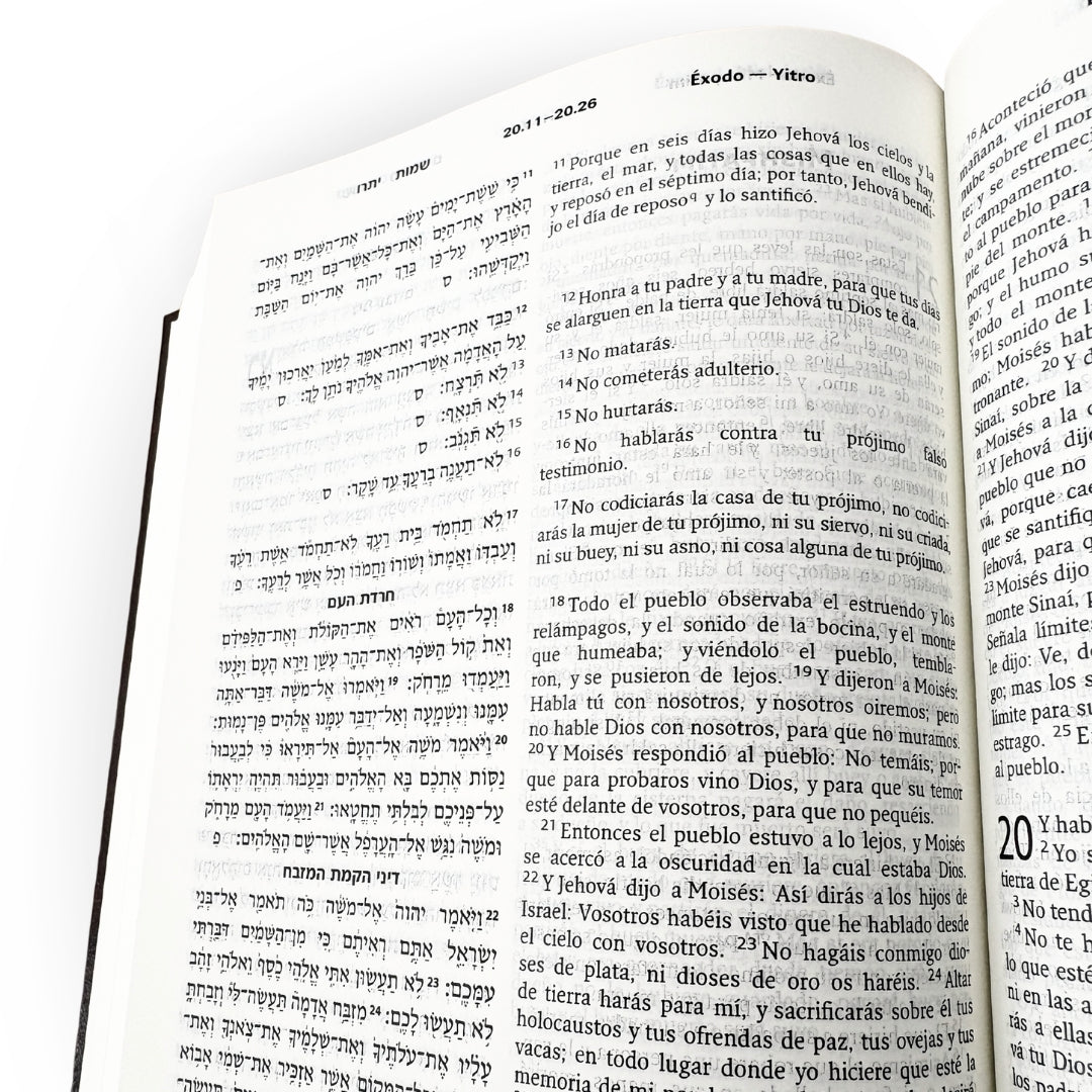 Biblia - Antiguo y Nuevo Testamento (hebreo - español) - Tienda Bacari