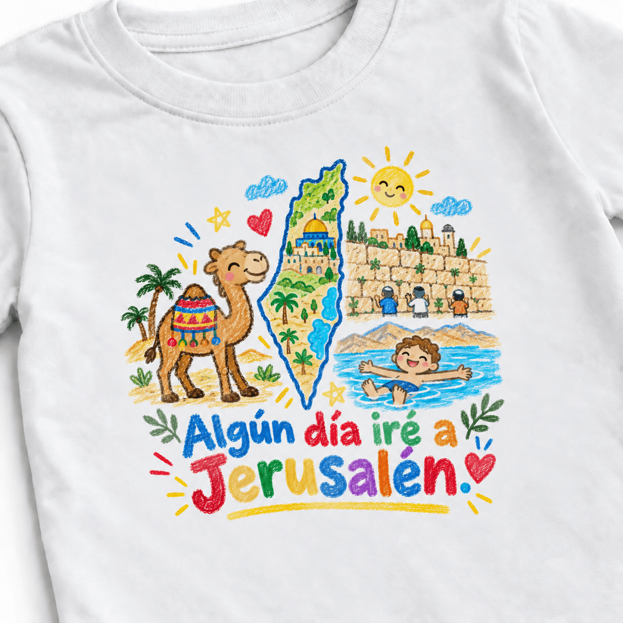 Camiseta 'Jerusalén' (niños) - Tienda Bacari