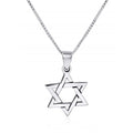 Colgante - Estrella de David clasico - Tienda Bacari