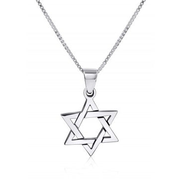 Colgante - Estrella de David clasico - Tienda Bacari