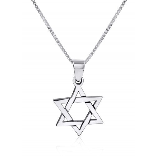 Colgante - Estrella de David clasico - Tienda Bacari
