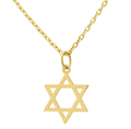 Colgante - Estrella de David en Oro - Tienda Bacari