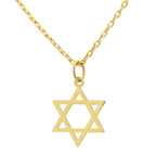 Colgante - Estrella de David en Oro - Tienda Bacari