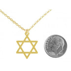 Colgante - Estrella de David en Oro - Tienda Bacari