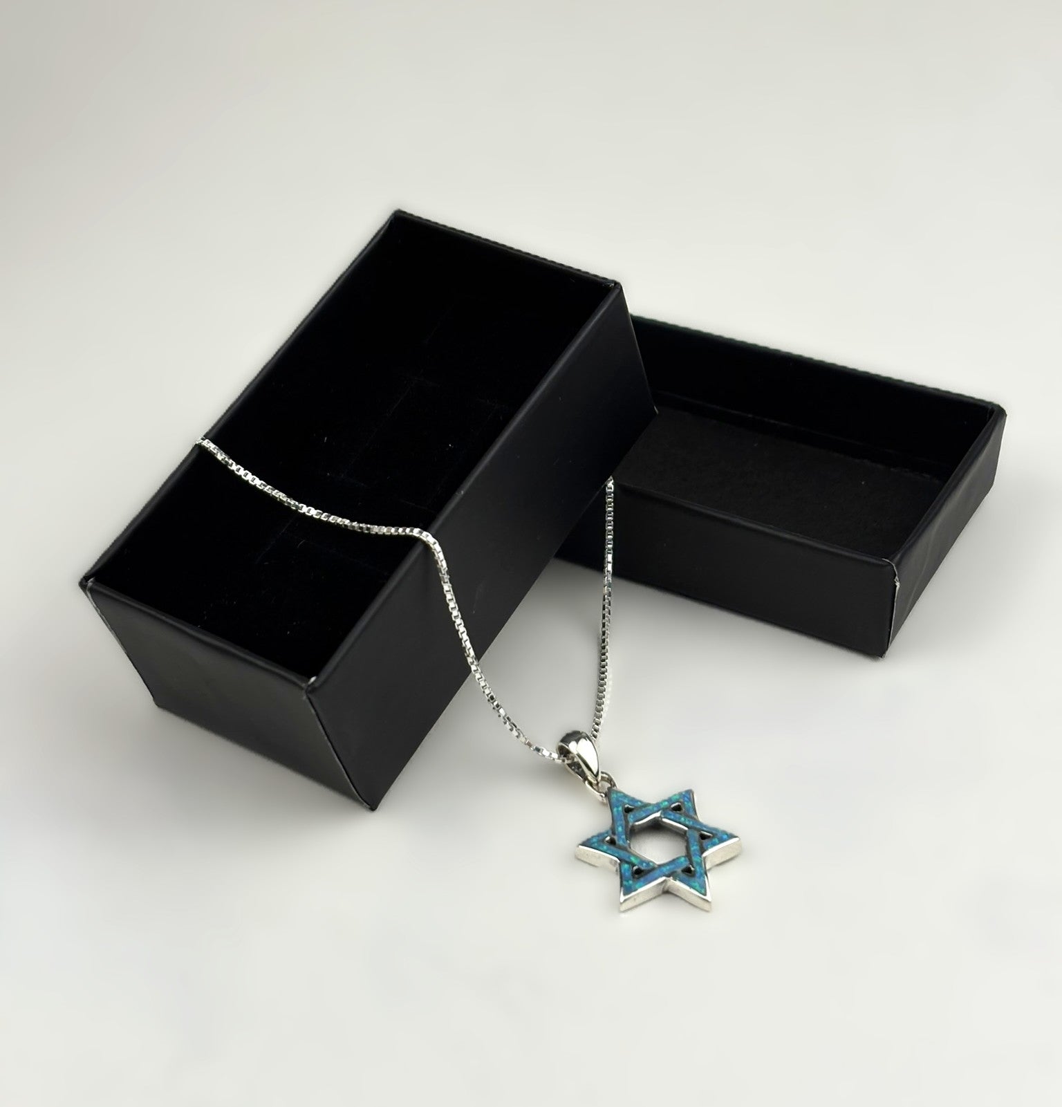 Colgante - Estrella de David (Ópalo) - Tienda Bacari