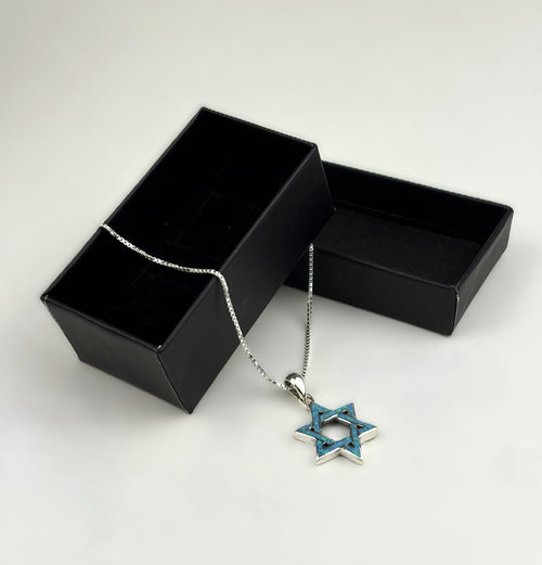 Colgante - Estrella de David (Ópalo) - Tienda Bacari