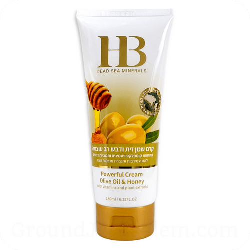 Crema Corporal del Mar Muerto (Oliva y Miel) - Tienda Bacari