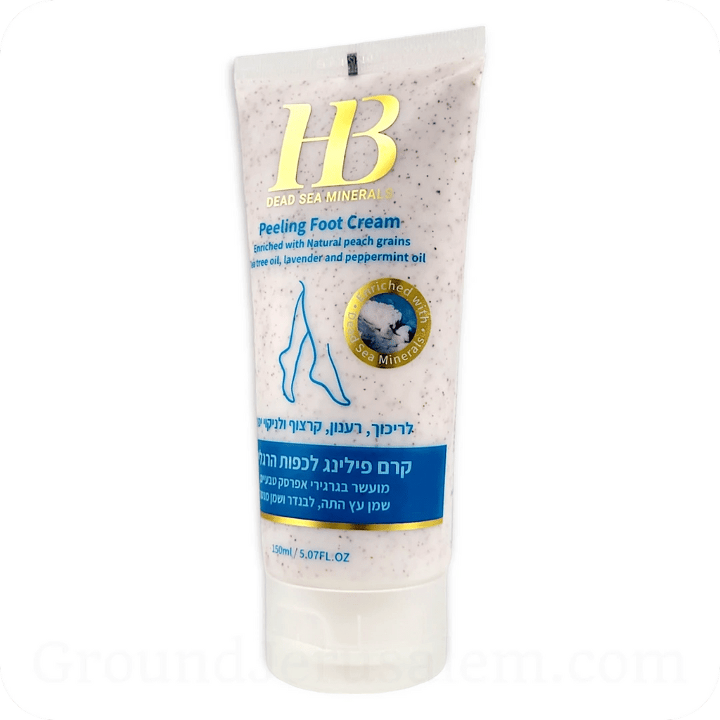 Crema Exfoliante (para pies) del Mar Muerto - Tienda Bacari