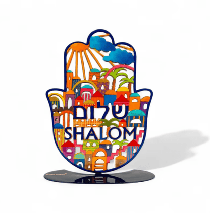 Hamsa decorativa – Shalom Jerusalén - Tienda Bacari