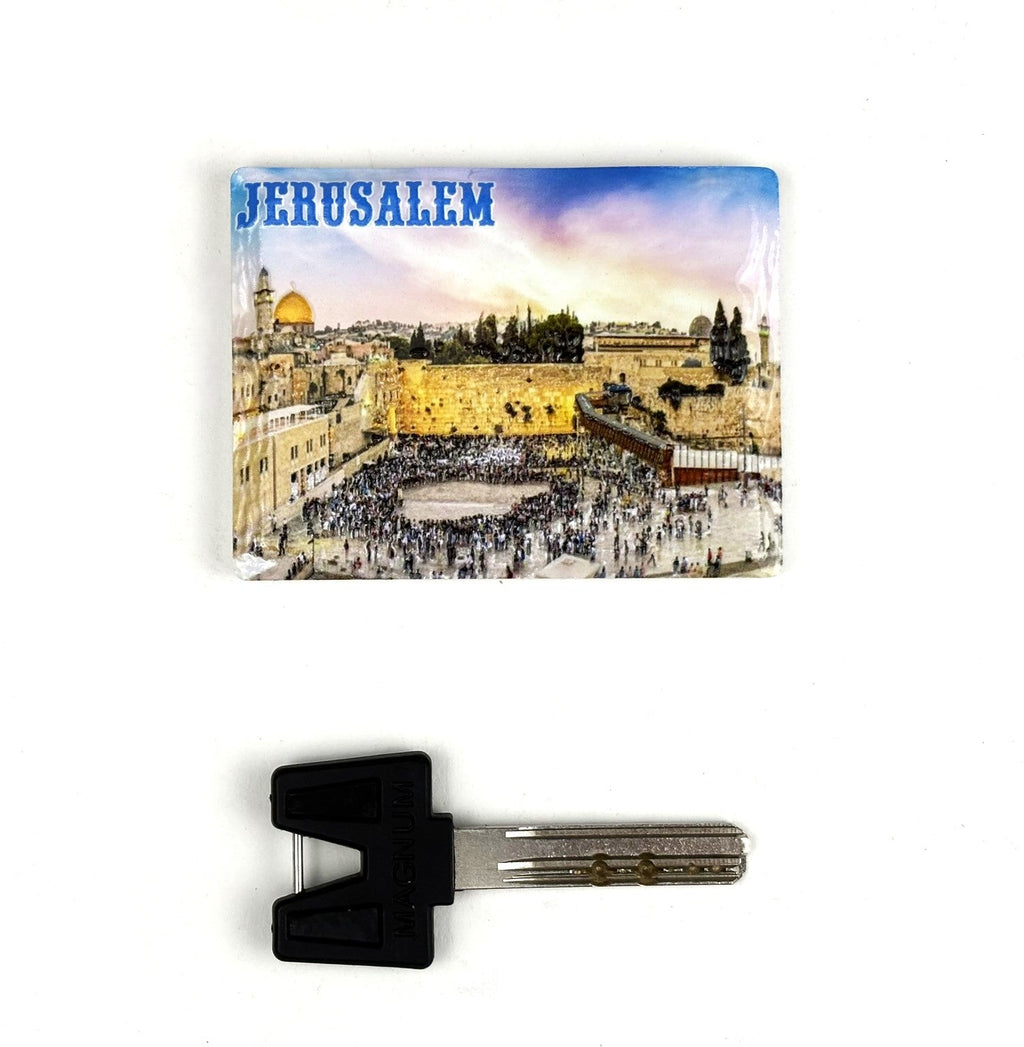 Imán Jerusalén (cerámico) - Tienda Bacari