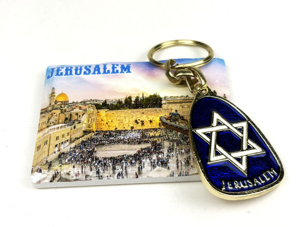 Imán Jerusalén (cerámico) - Tienda Bacari