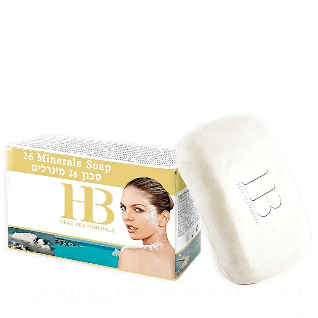 Jabón Mineral del Mar Muerto (26 Minerales) - Tienda Bacari